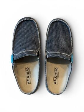 Walk Hero Women's Canvas Arch Support Slipper/ Shoe Size 9